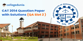 CAT 2014 QA Slot 2 Question Paper(Available):Download Solutions with Answer Key
